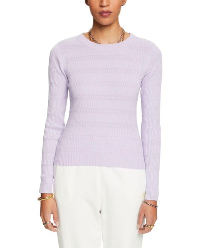 Esprit 024ee1i312 Sweater - Violet