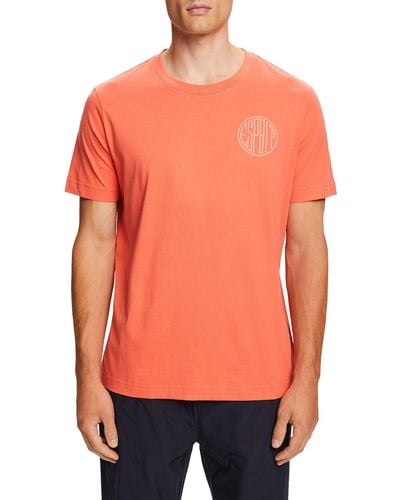 Esprit 083ee2k319 Camiseta - Naranja