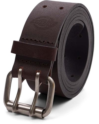 Dickies 1 3/8 In. Leather Perforated Belt Gürtel - Schwarz