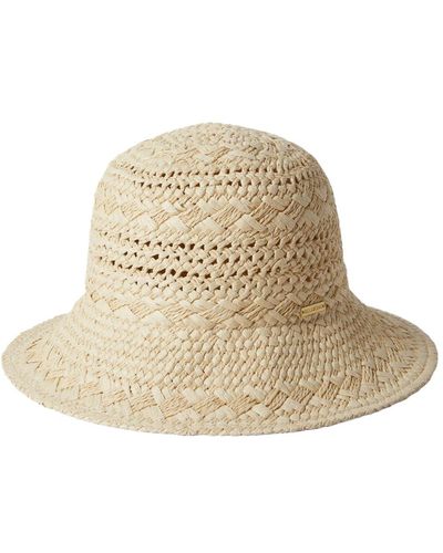 Billabong On The Sand Straw Bucket Hat Natural One Size
