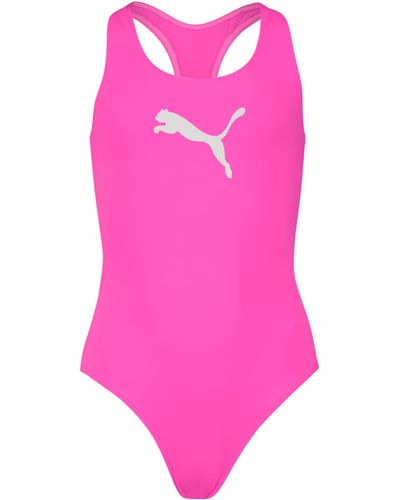 PUMA Swimsuit 701224512 Costume da Bagno - Rosa