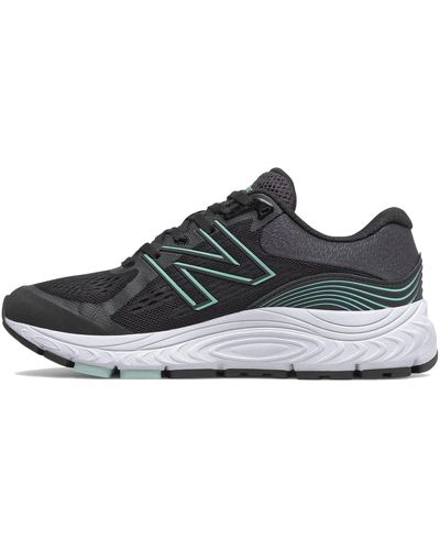 New Balance Womens 840 V5 Running Shoe - Black