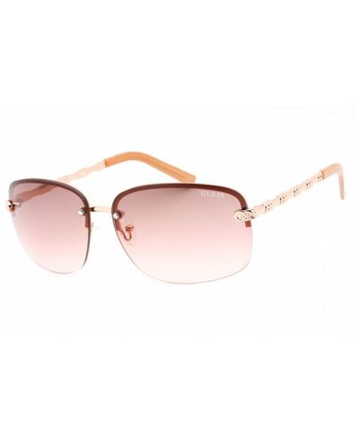 Guess GF0388 Shiny Rose Gold/Gradient Bordeaux One Size - Pink