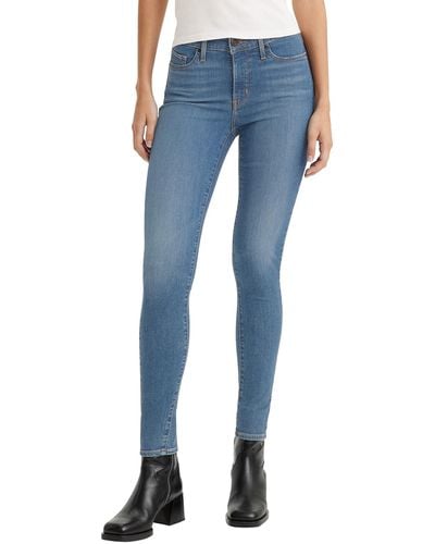 Levi's 310tm Shaping Super Skinny Jeans Vrouwen - Blauw