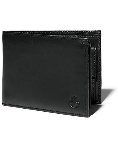 Timberland KP Trifold Wallet with Coin Pocket - Negro