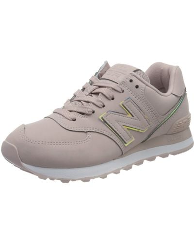 New Balance 574 WL574CLH Medium Sneaker - Grau