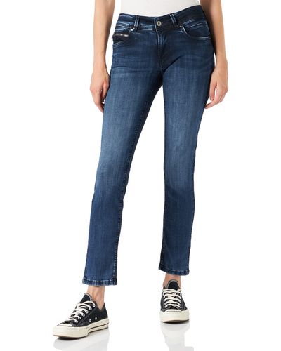 Pepe Jeans New Brooke Jeans - Blauw