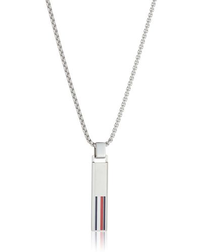 Tommy Hilfiger Jewelry Collier pour en Acier inoxidable - 2790314 - Métallisé