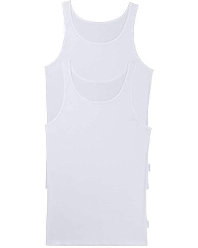 Sloggi 24/7 Basic Shirt 02-4er Pack White S - Weiß
