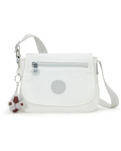 Kipling Crossbody Bag Sabian U Vivid Small - White