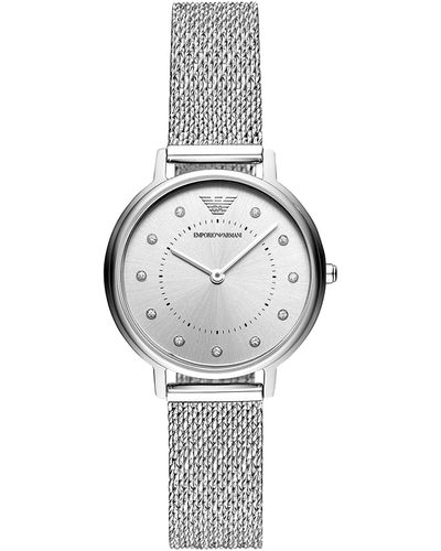 Emporio Armani Kappa Watch - Metallic