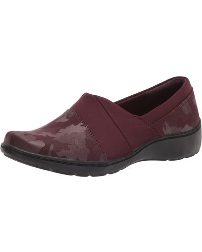Clarks Cora Heather Loafer - Paars