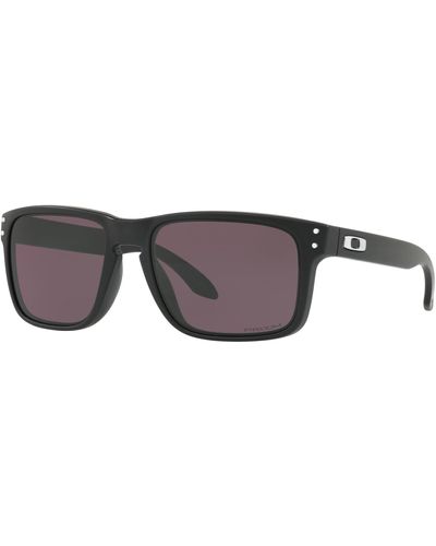 Oakley Holbrook Sunglasses Matte Black With Prizm Grey Lens 57mm