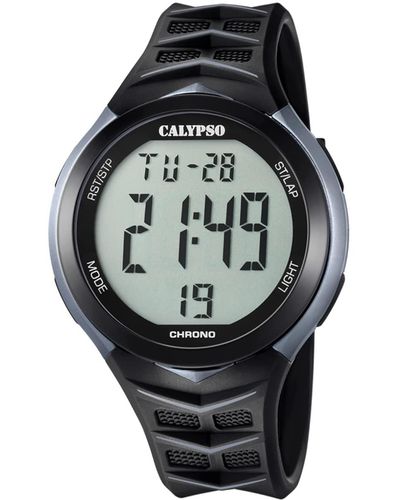 Calypso St. Barth S Digital Quartz Watch With Plastic Strap K5730/2 - Multicolour