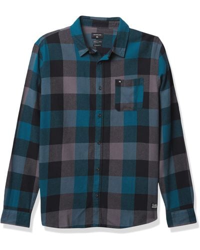 Quiksilver Flannel Shirt - Blue