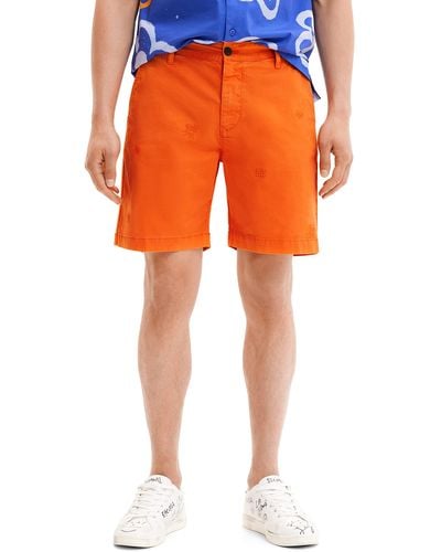 Desigual Shorts - Oranje