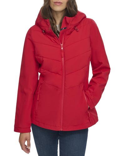 Tommy Hilfiger Sporty Weather Resistant Jacket - Red