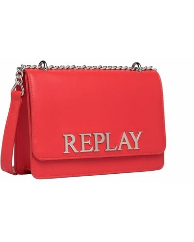 Replay Fw3000 Handbag - Red