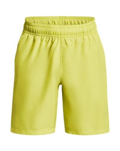 Under Armour Armour Woven Graphic Shorts - Yellow