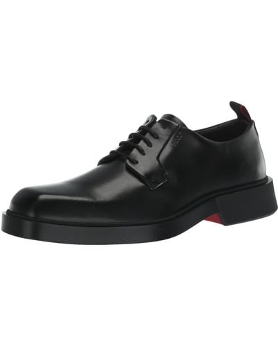 HUGO Iker Square Derby Shoe Oxford - Black