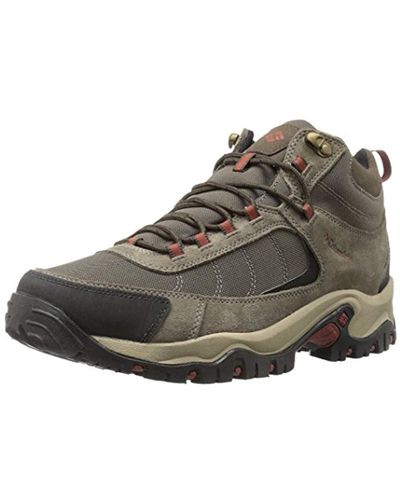 Columbia Granite Ridge Mid Waterproof Wide Hiking Shoe, Mud, Rusty, 12 2e Us - Multicolour