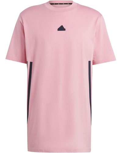 adidas T-shirt Van Het Merk Model M Fi 3s T - Roze