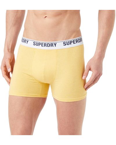 Superdry Boxer Multi Single Pack Shorts - Yellow