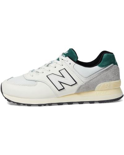 New Balance 574 V2 Lace-Up Sneaker - Bianco