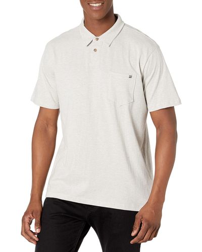 Billabong Klassisches Poloshirt Polohemd - Weiß