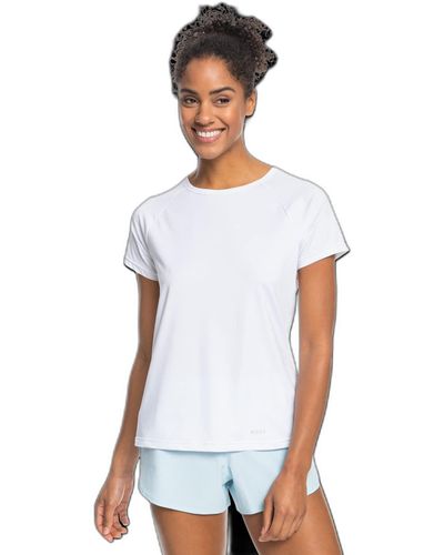 Roxy Technical T-Shirt for - Funktions-T-Shirt - Frauen - XS - Weiß