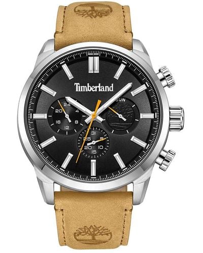Timberland Reloj Henniker II Cuero Beige TDWGF0028701 - Metálico