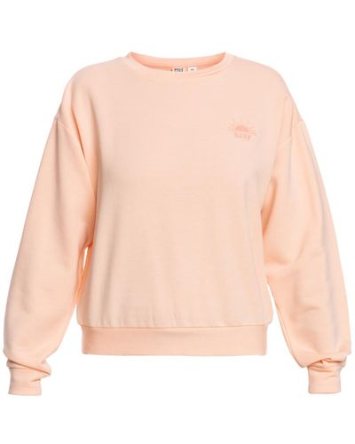Roxy Pullover Sweatshirt For - Pullover Sweatshirt - - Xl - Pink