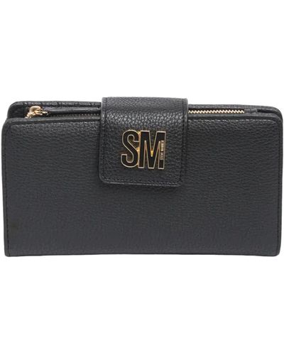 Steve Madden BLindy Bi Fold Portemonnaie - Schwarz