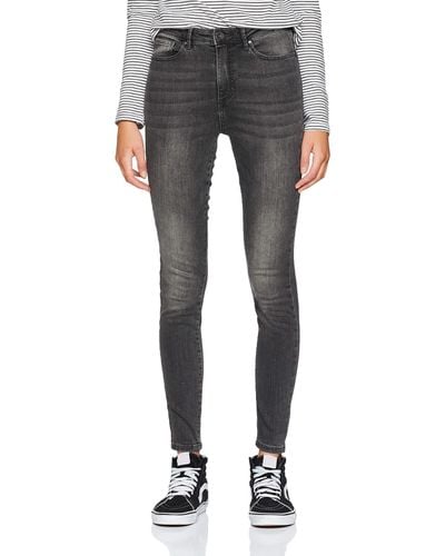 Vero Moda Vmsophia Female Skinny Fit Jeans High Waist - Grey
