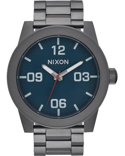 Nixon S The Corporal Watch A346-2340 - Metallic