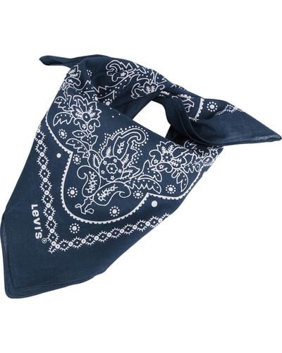 Levi's Paisley Bandana Handdoek Voor - Blauw