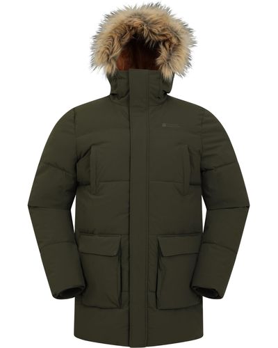 Mountain Warehouse Thermal Tested -50 ° Coat With Padded - Green