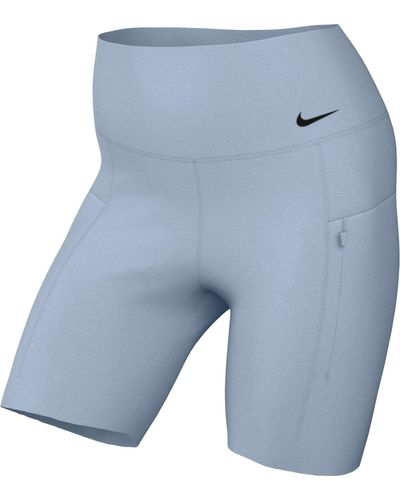 Nike Shorts W Nk Go Df Short - Blauw