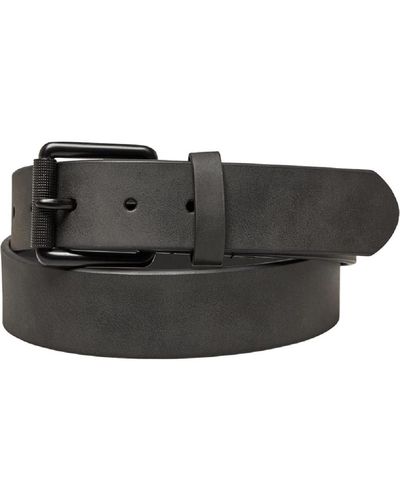 French Connection S Courtland Leather Belt Black