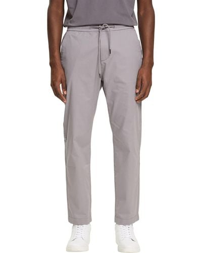 Esprit Hose im Jogger-Stil - Grau