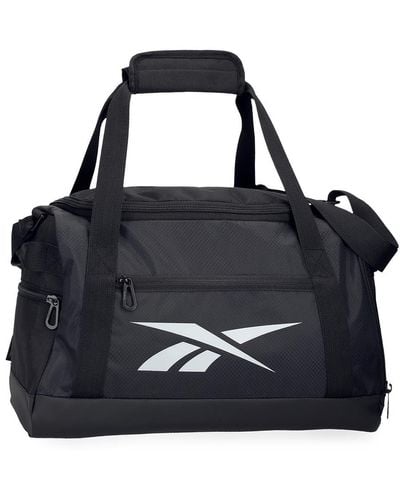 Reebok Wayland Polyester Travel Bag Black 40 X 25 X 20 Cm 20 L By Joumma Bags