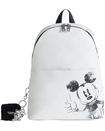 Desigual Back_Mickey Mombasa - Bianco