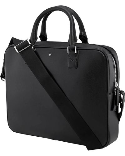 Montblanc Sartorial Messenger Bag - Zwart