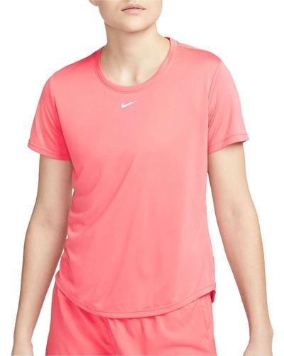 Nike Nk One Df Ss T-Shirt - Pink