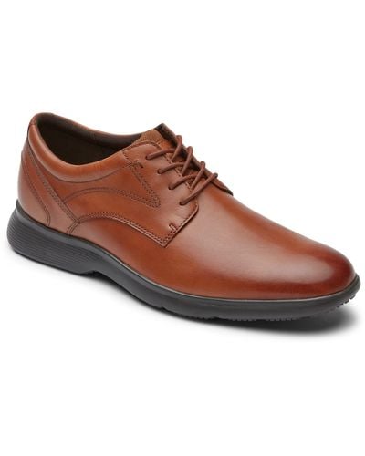 Rockport Truflex Dressports Plain Toe Oxford - Brown