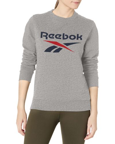 Reebok Training Essentials Graphic Sweatshirt - Grigio