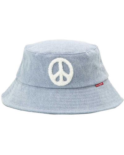 Levi's Essential Bucket Hat - Blau