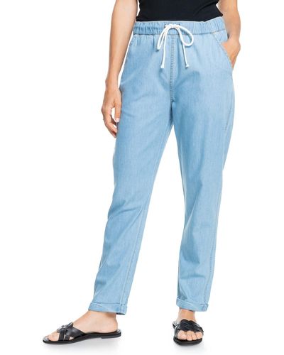 Roxy Beachy Denim Trousers for - Jeans - Frauen - S - Blau