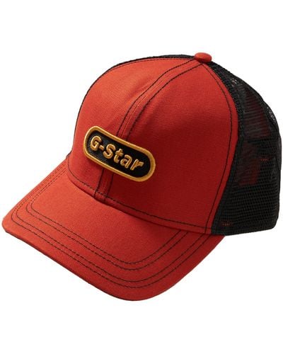 G-Star RAW Embro baseball trucker cap - Rot