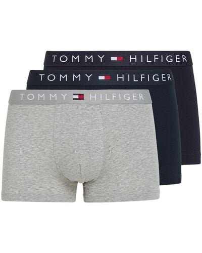 Tommy Hilfiger 3p Trunk Wb Des Sky/grijs Htr/des Sky M